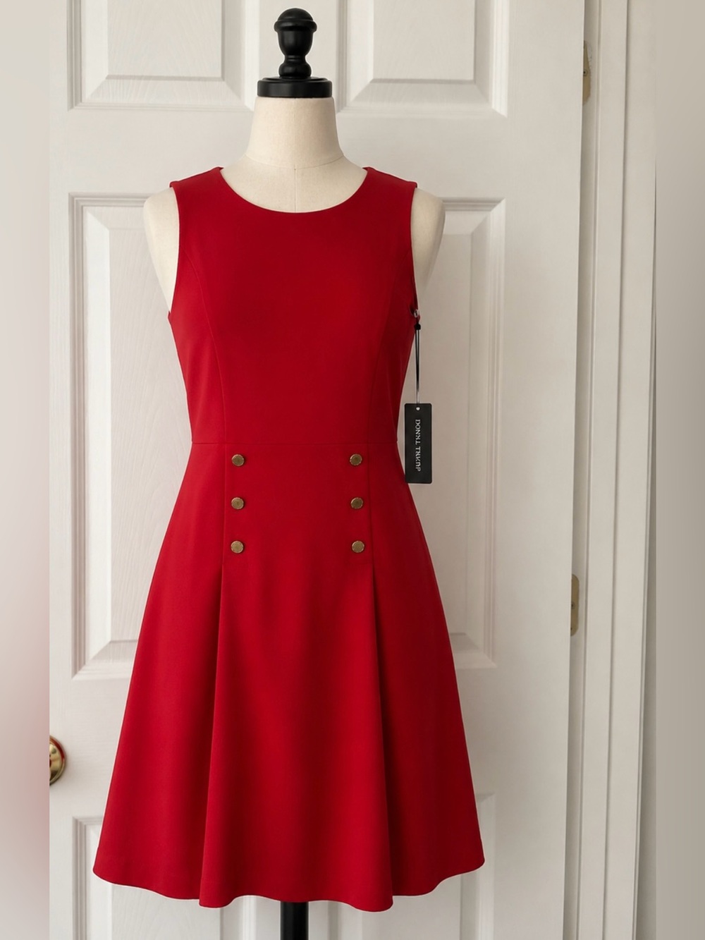 Ivanka Trump Vibrant Red Formal Dress
